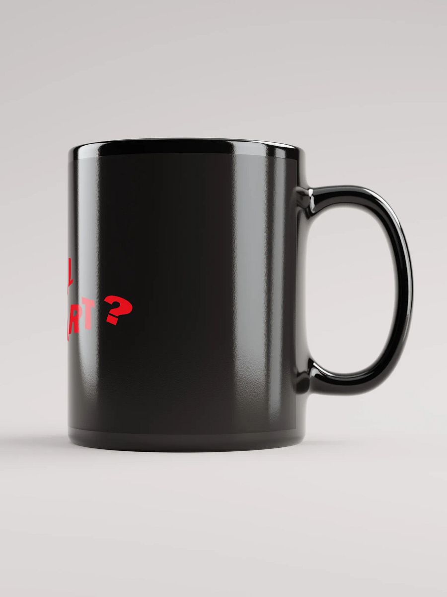 "Liberal or Smart?" Bold Statement Mug – Red Print Edition product image (3)