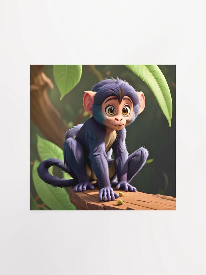 Endangered Species - Mexico - Spider Monkey Poster product image (1)