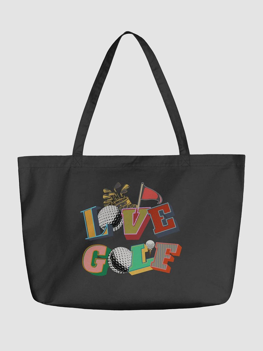 Love Golf Block Letter Swing In Style Tote Bag product image (2)