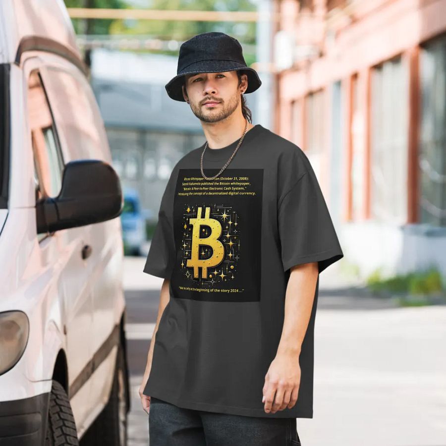 Bitcoin Whitepaper Commemorative T-Shirt product image (6)