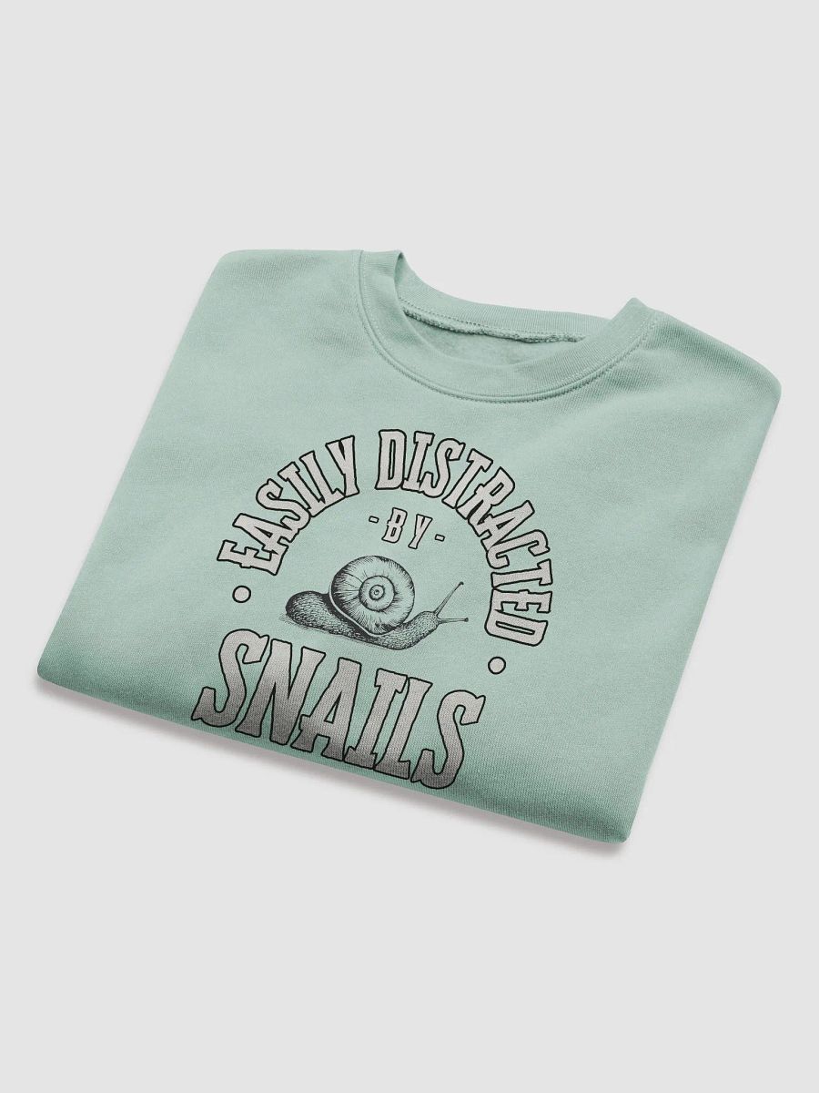 Easily Distracted by Snails - Fleece Cropped Sweatshirt product image (8)