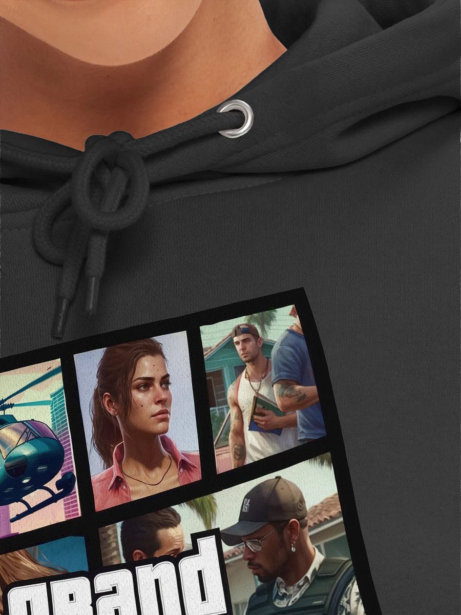 GTA VI Premium Unisex Pullover Hoodie [Frontside Print] product image (4)