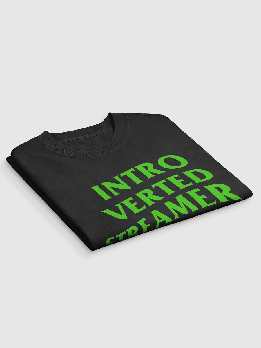 Introverted Streamer Club "Team Green" Oversized Tee product image (13)