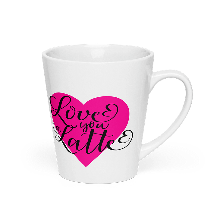 Love You a Latte - Heart Latte Mug product image (2)