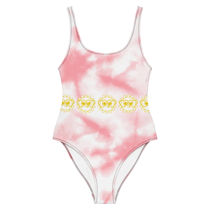 Sol Weird Graphic One-Piece (Pink Tie-Dye) product image (2)