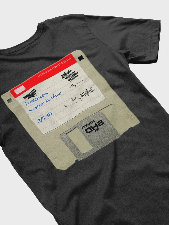 pieter.com diskette t-shirt - 100% cotton product image (1)