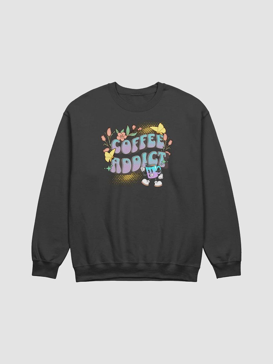 Coffee Addict Mascot Mug Whimsical Crewneck product image (5)