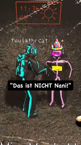 @tuulathecat 🔪 @captnani Zombie! 👀
•
Jede Woche live auf Twitch: Dienstag, Donnerstag, Freitag und Samstag! Änderungen werden...