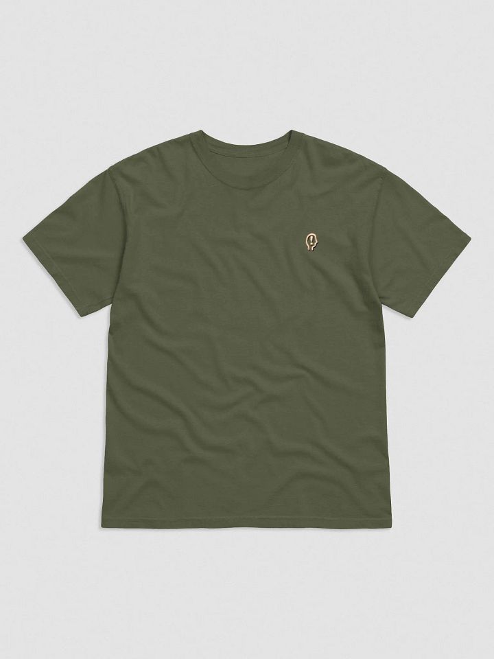 EXCLAIMING MENTALLY (L.C., lined brass) embroidered garment dyed tee product image (37)
