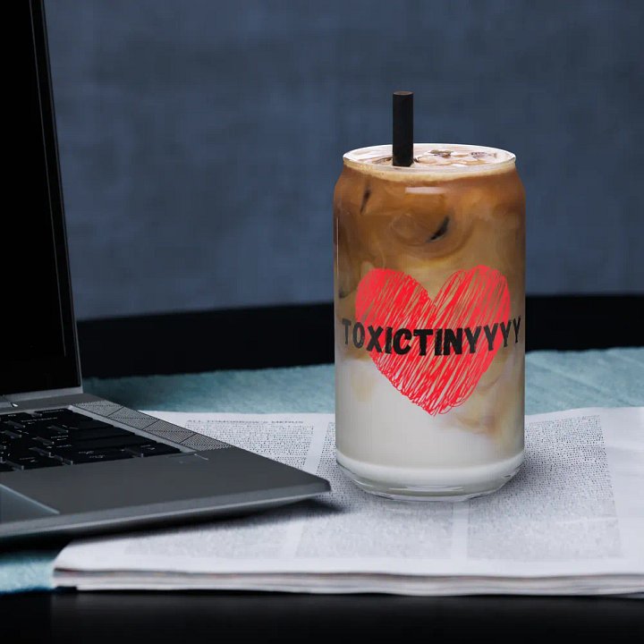 Corrupted Love - Glass Tumbler product image (2)