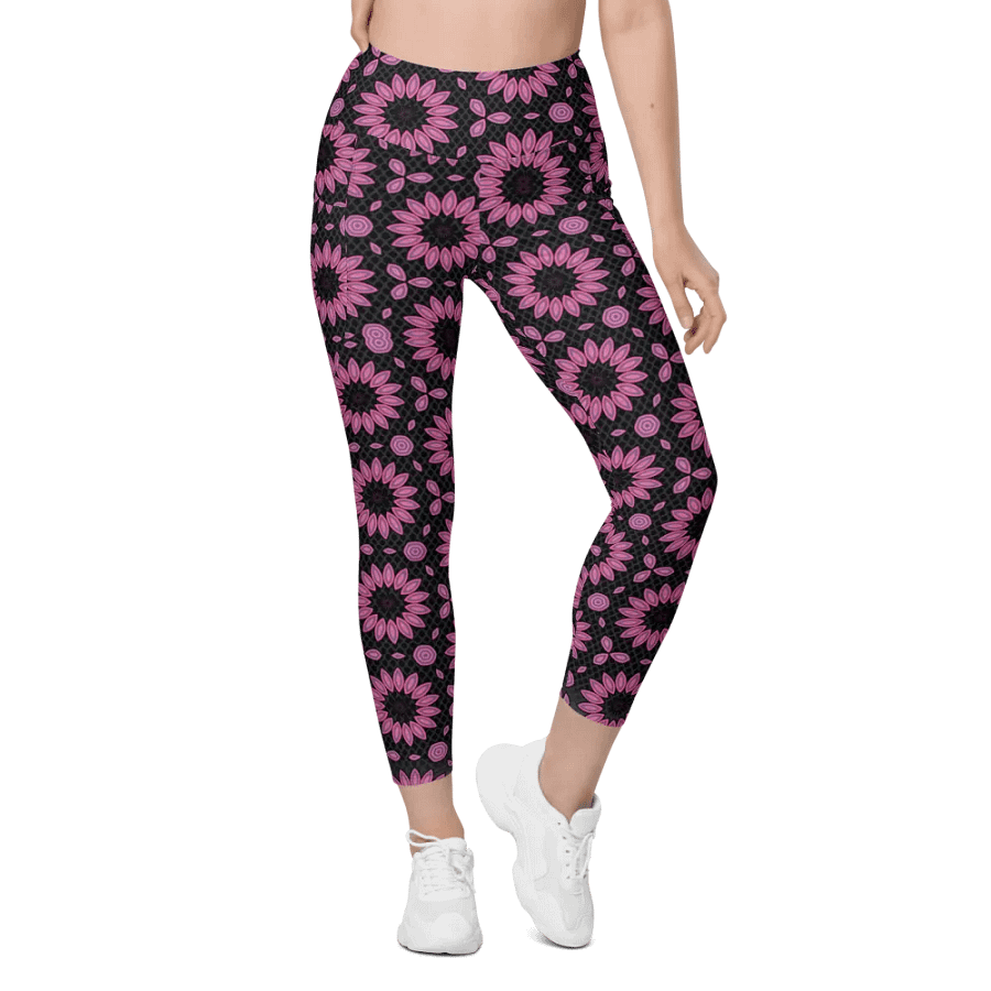 YES We CAM Fishnet Leggings with Pockets product image (1)