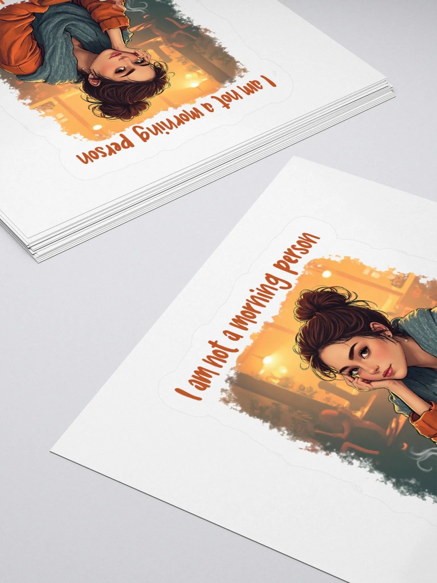 Coffee Person Sticker Set product image (11)