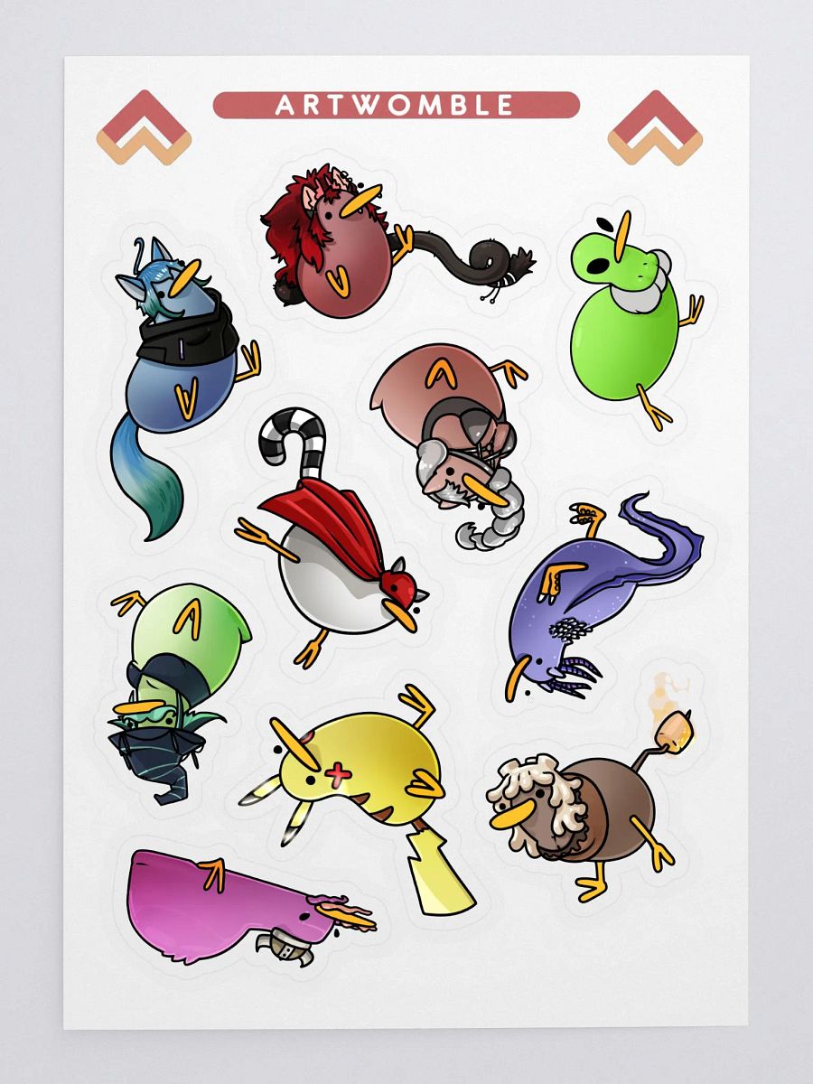 Berd-Day Sticker Sheet 3 product image (3)