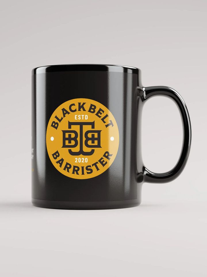 BBB Gold Roundel Black 11oz Mug product image (1)