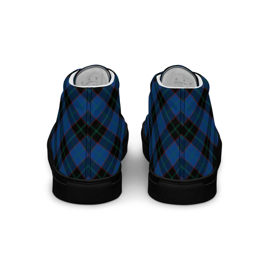 Hume Tartan Men's High Top Shoes product image (6)