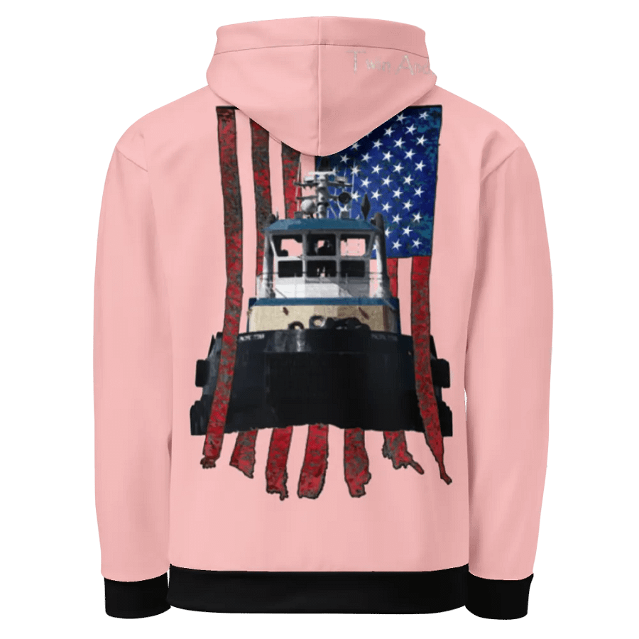 Copy of Pink Pacific Titan & CE Flage Hoodie product image (1)