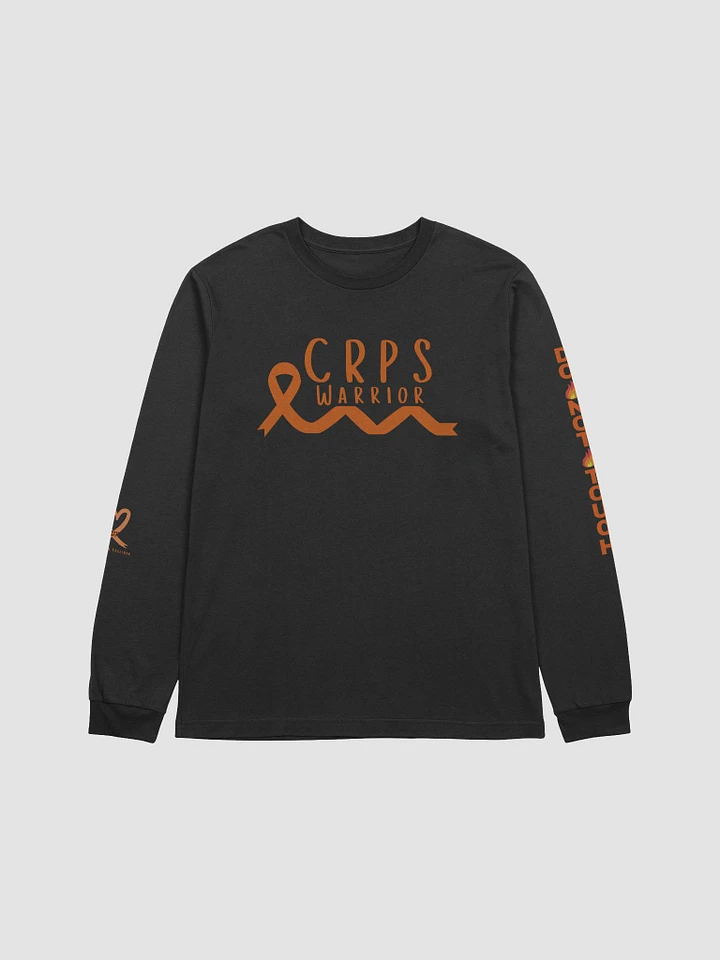 CRPS Warrior Bottom Ribbon Do Not Touch LEFT Arm 'Supersoft' Long Sleeve Shirt (Unisex) product image (1)