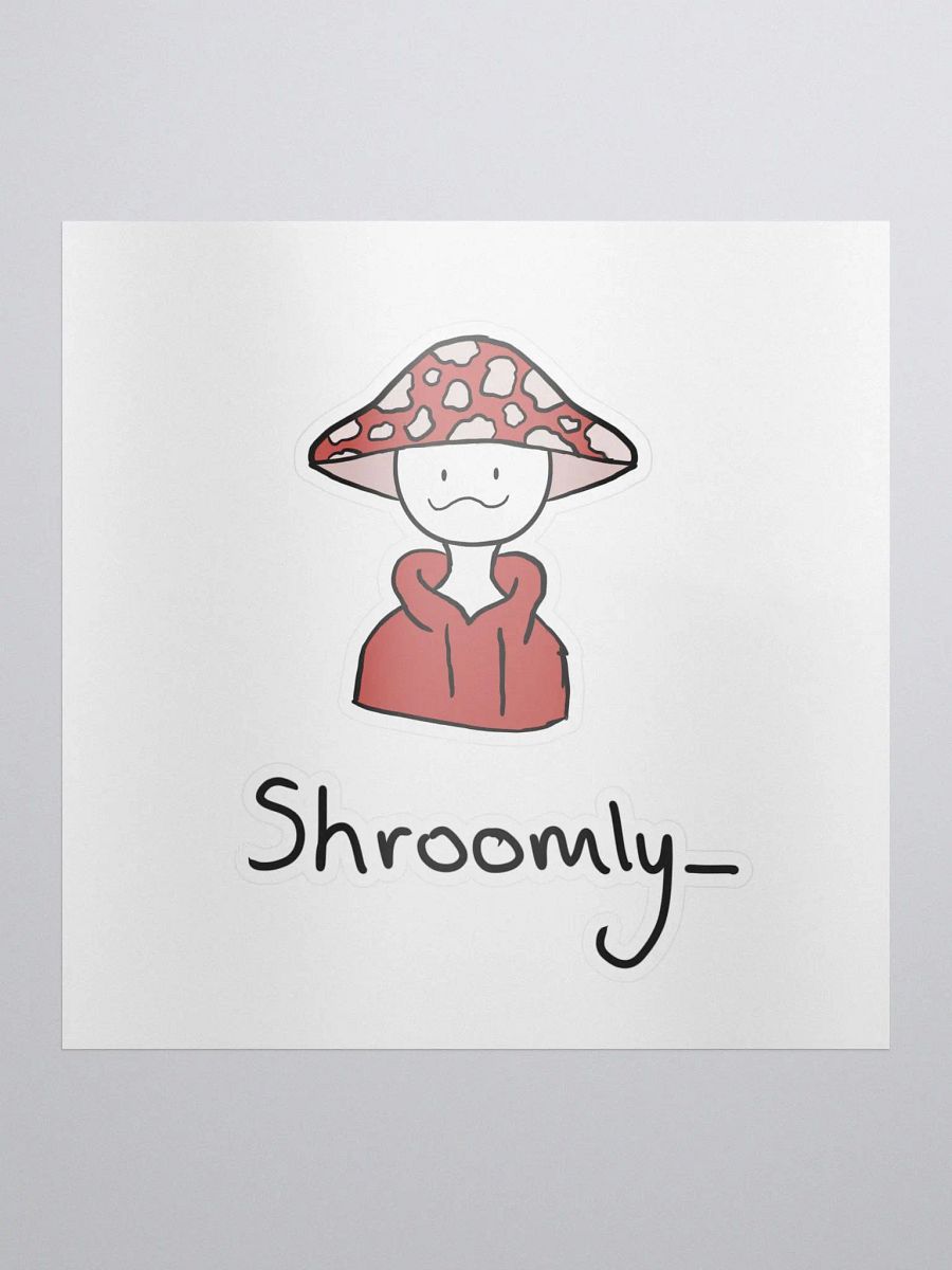 goofy shroomly sticker product image (1)