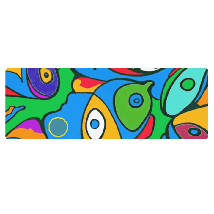 Ethereal Eye Yoga Mat product image (1)