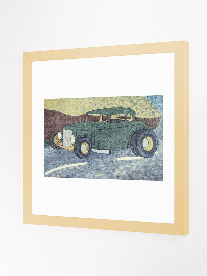 Green Hotrod (2002) print framed product image (2)