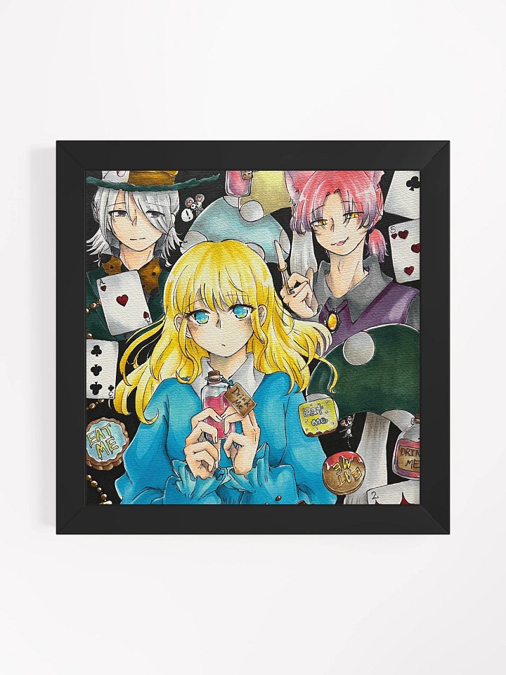 Welcome to Wonderland! - Framed Matte Poster product image (1)