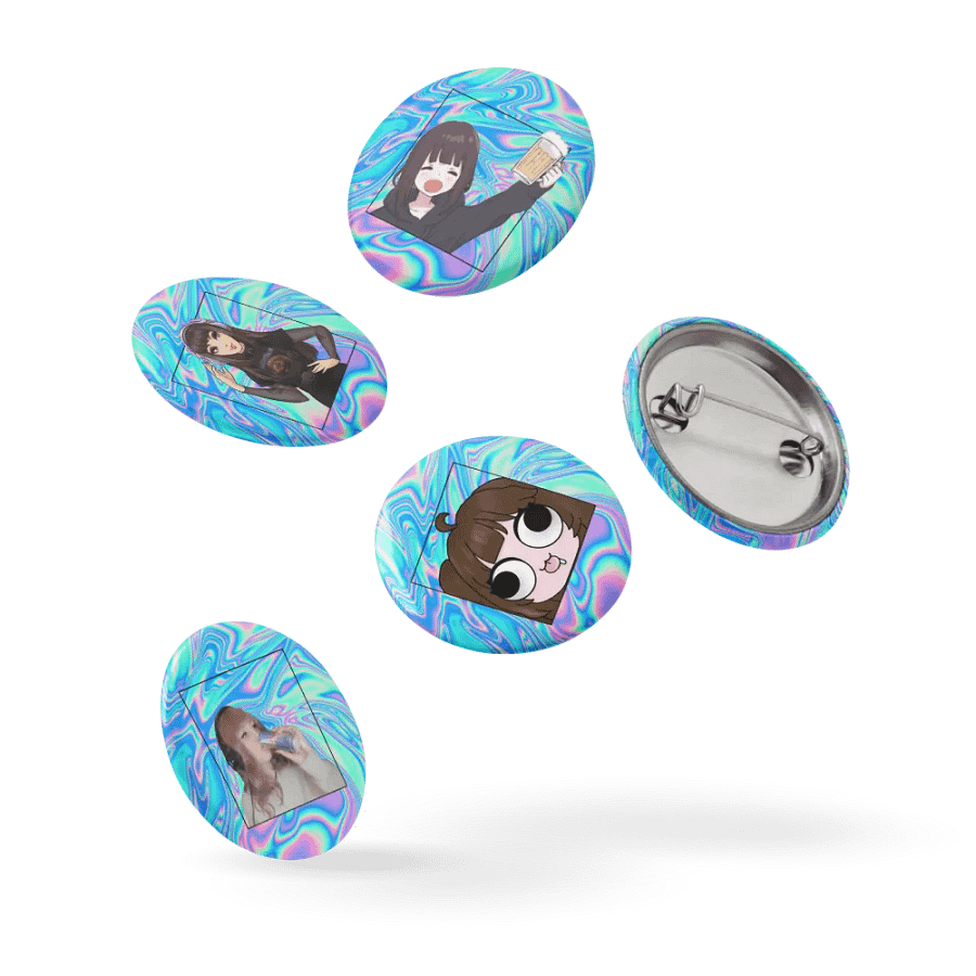 Vaporwave Button Set product image (14)