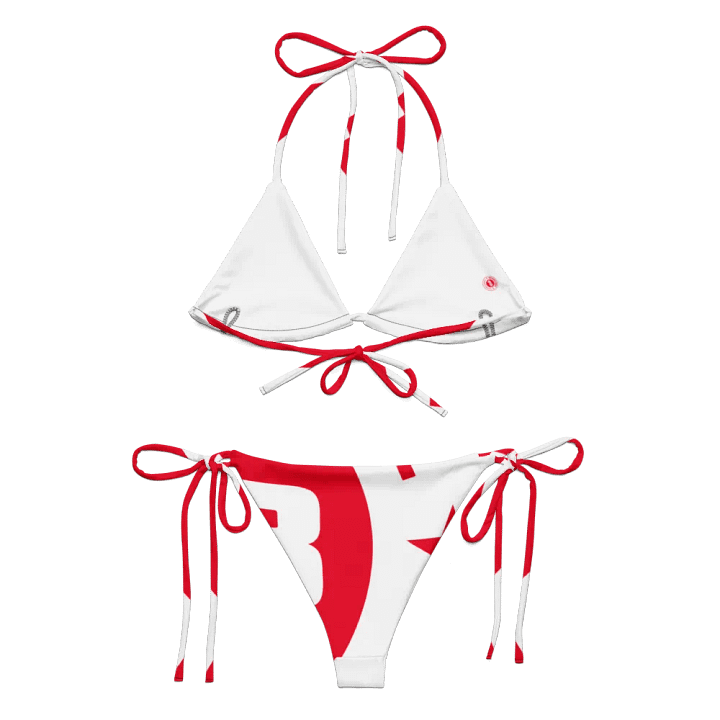 IFBNewsfeed.Org's All-Over Print Recycled String Bikini product image (2)