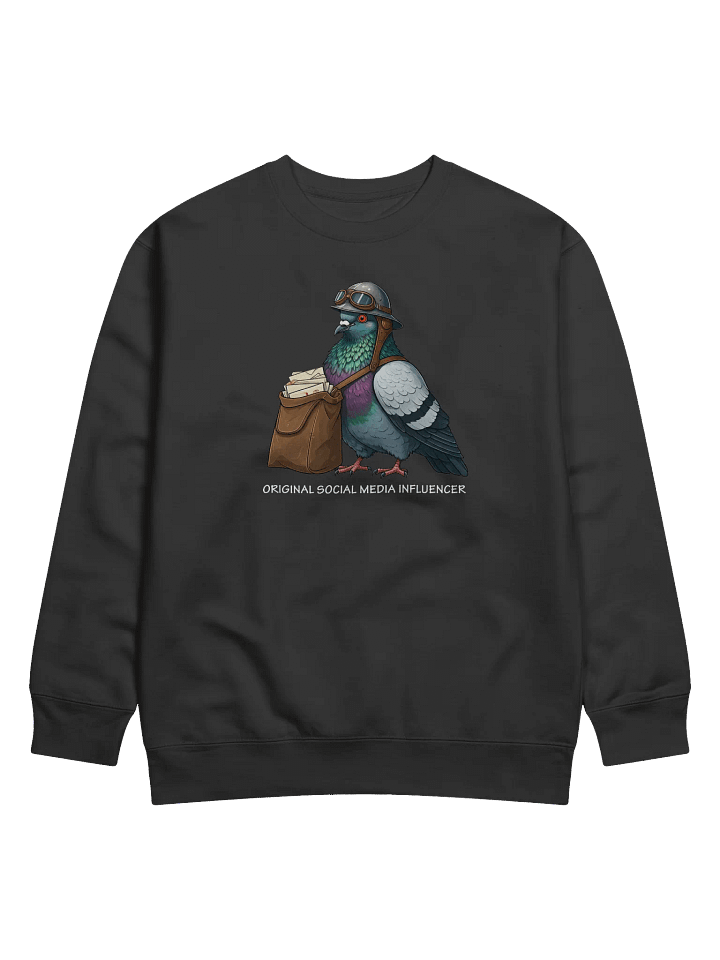 Social Media Influencer Pigeon Sweatshirt product image (1)