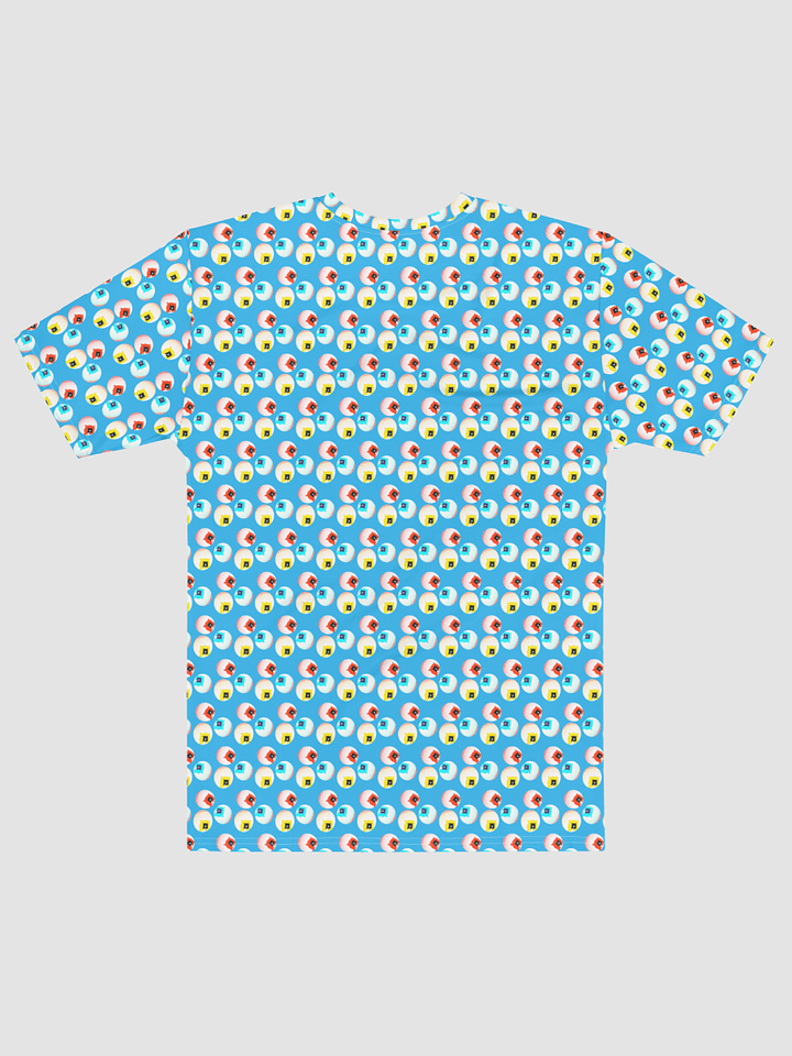 AIBALL All-Over Print Crew Neck T-Shirt (Blue) product image (2)