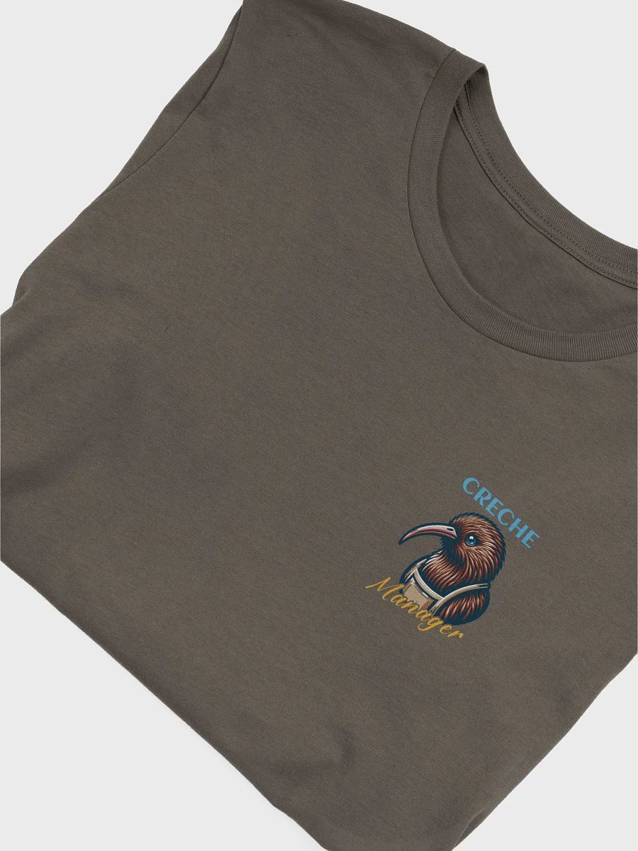 Kiwi Creche Manager T-Shirt, Wildlife Conservation Gift, Kiwi Bird Lover T-shirt product image (3)