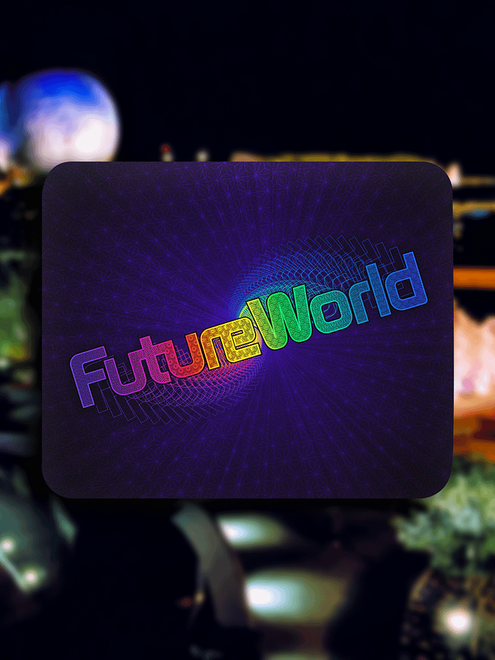Chromatic Future World Mouse Pad product image (2)