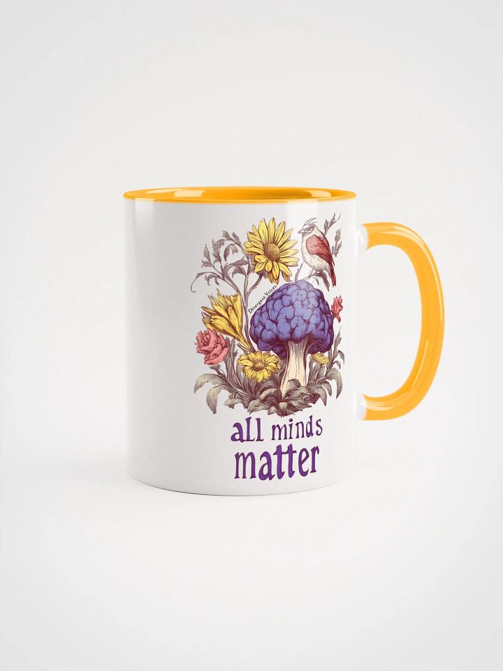 All Minds Matter Mushroom Mug product image (1)