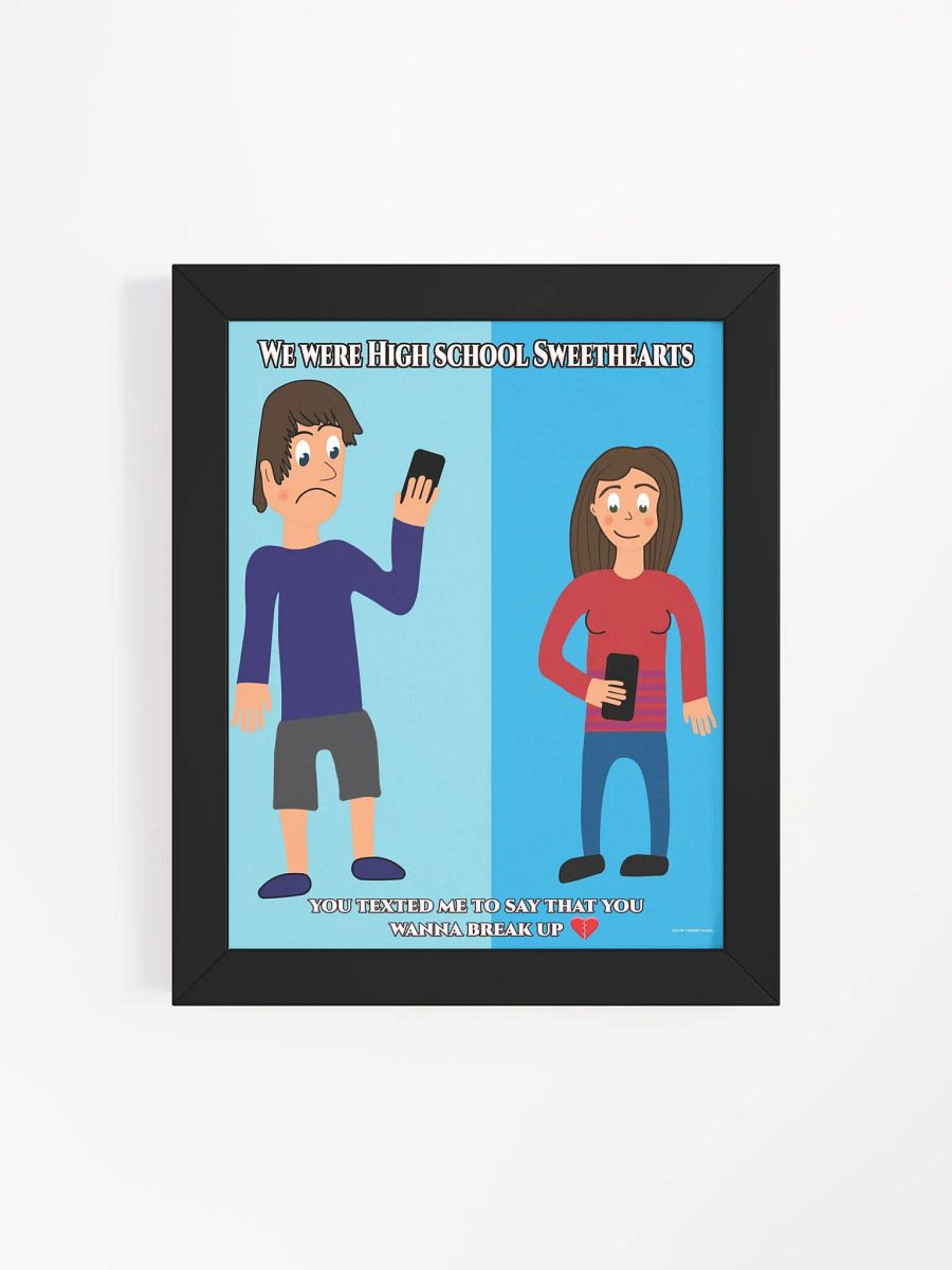 High School Sweethearts Special Design Framed 8x10 Matte Poster product image (10)