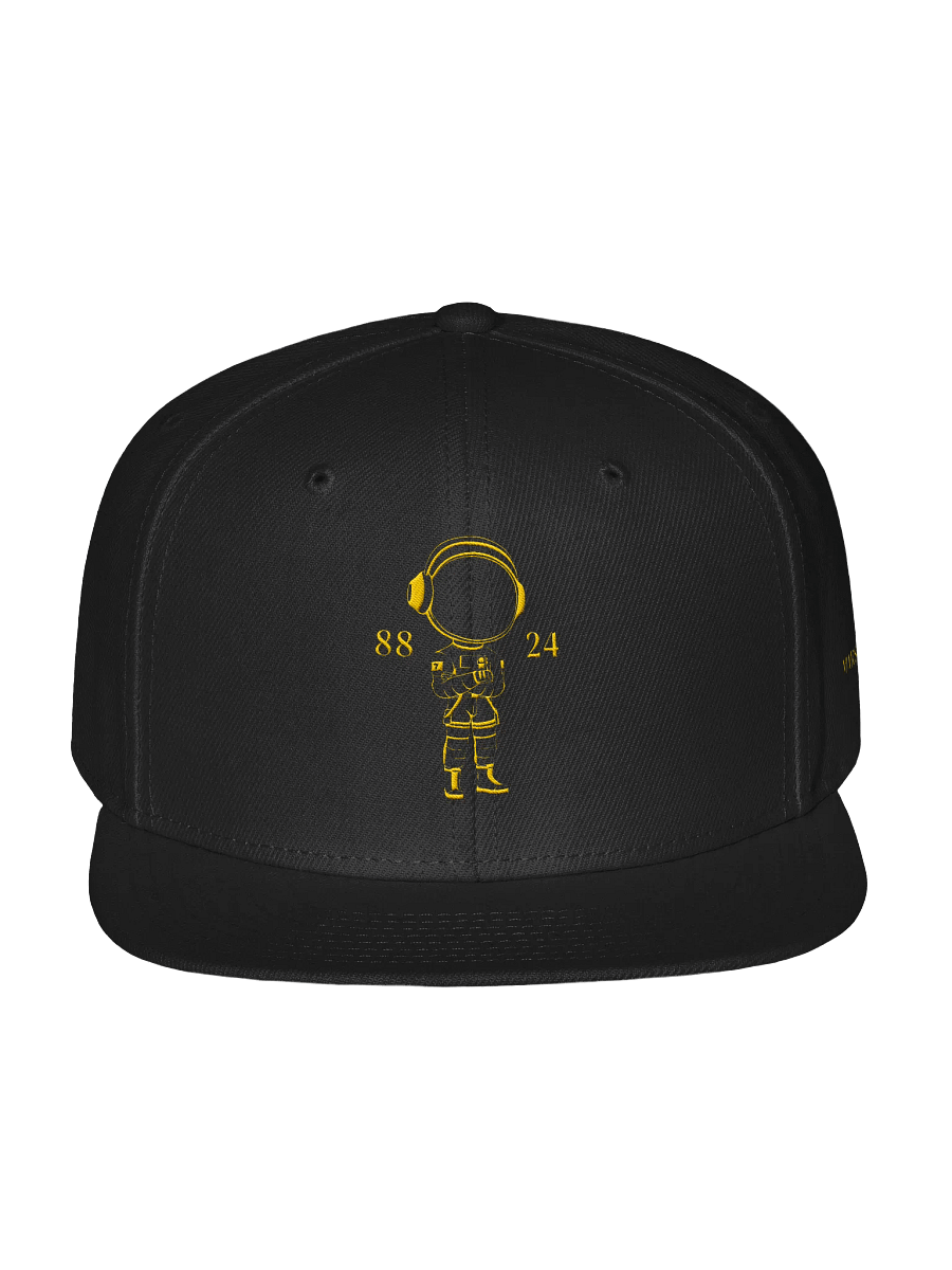 MARS CITY ALL GOLD ASTRONAUT 8824 LOGO OTTO WOOL SNAPBACK TRUCKER HAT (11 COLORS) product image (1)