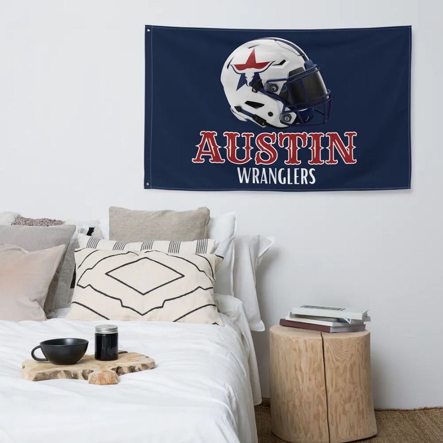 Austin Wranglers Team Flag product image (4)