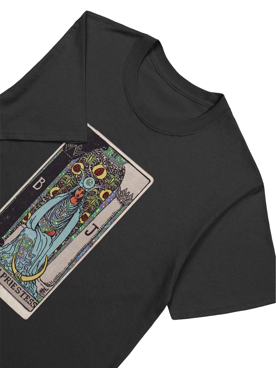 The High Priestess Holo Card Unisex T-Shirt product image (2)