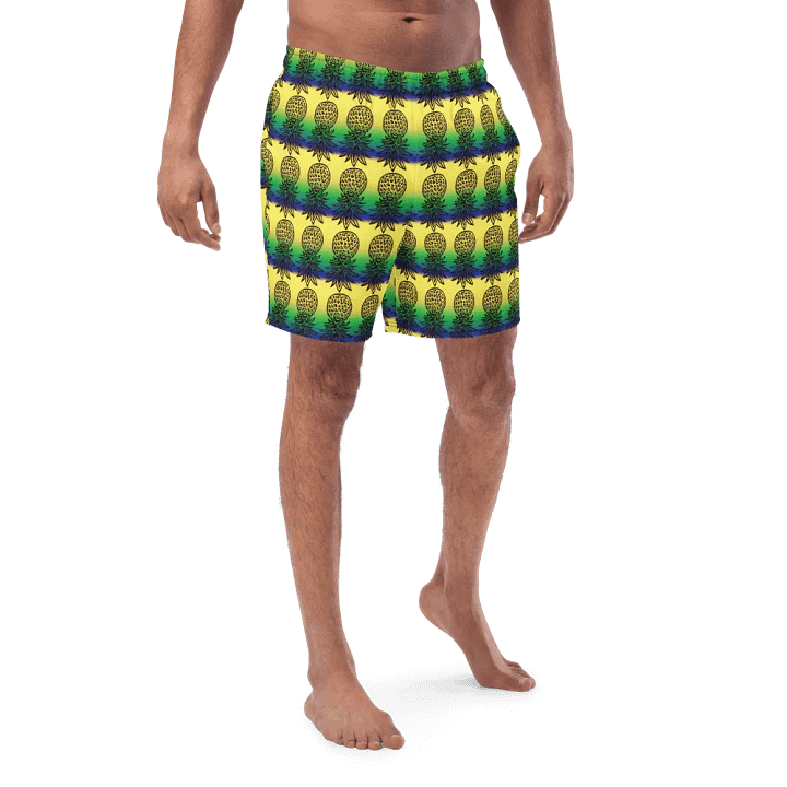 Upside Down Pineapples Swimming Trunks product image (1)