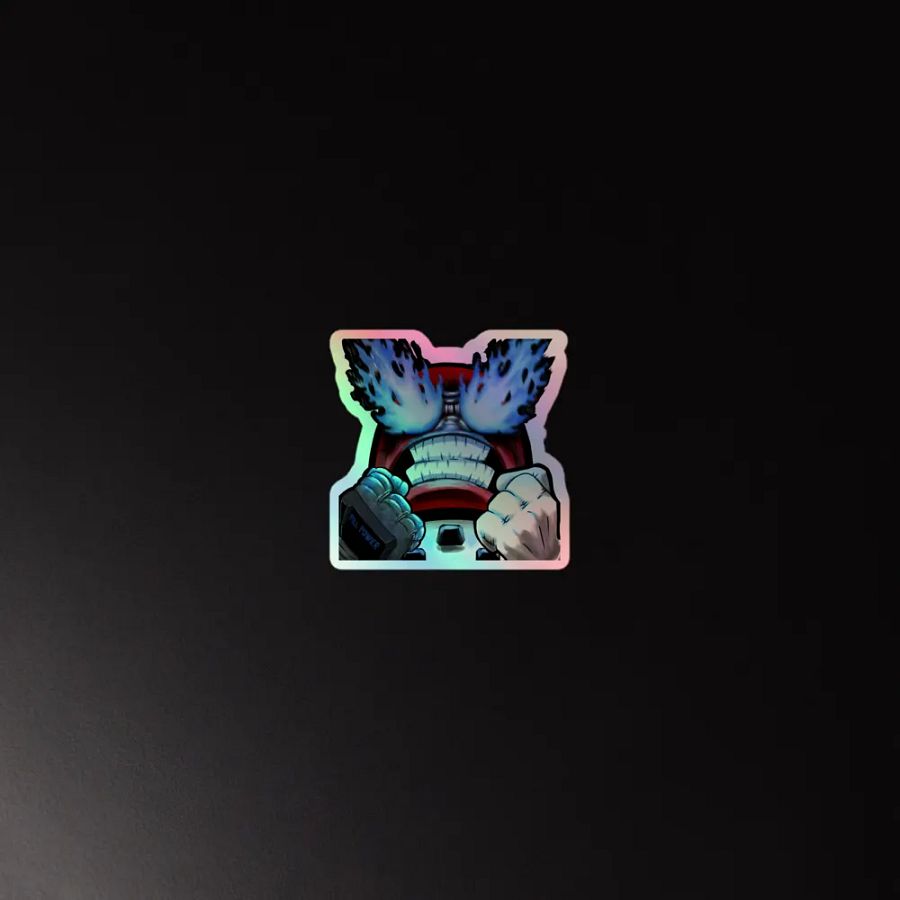 RAGE - Sticker Olografico product image (4)