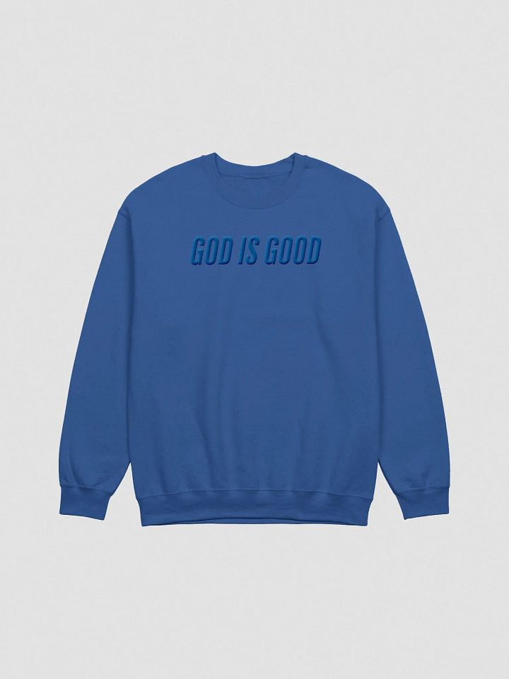 God is Good - Royal Monochromatic Crewneck product image (2)