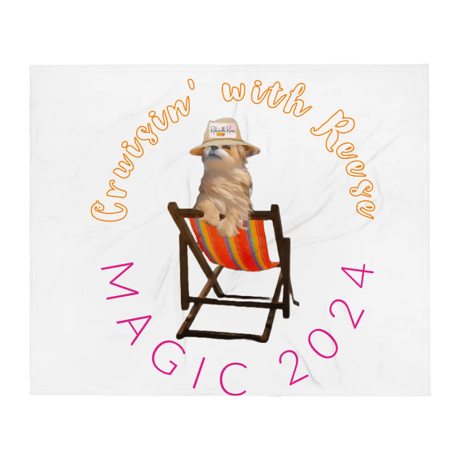 Cruisin' Gert Throw Blanket product image (1)