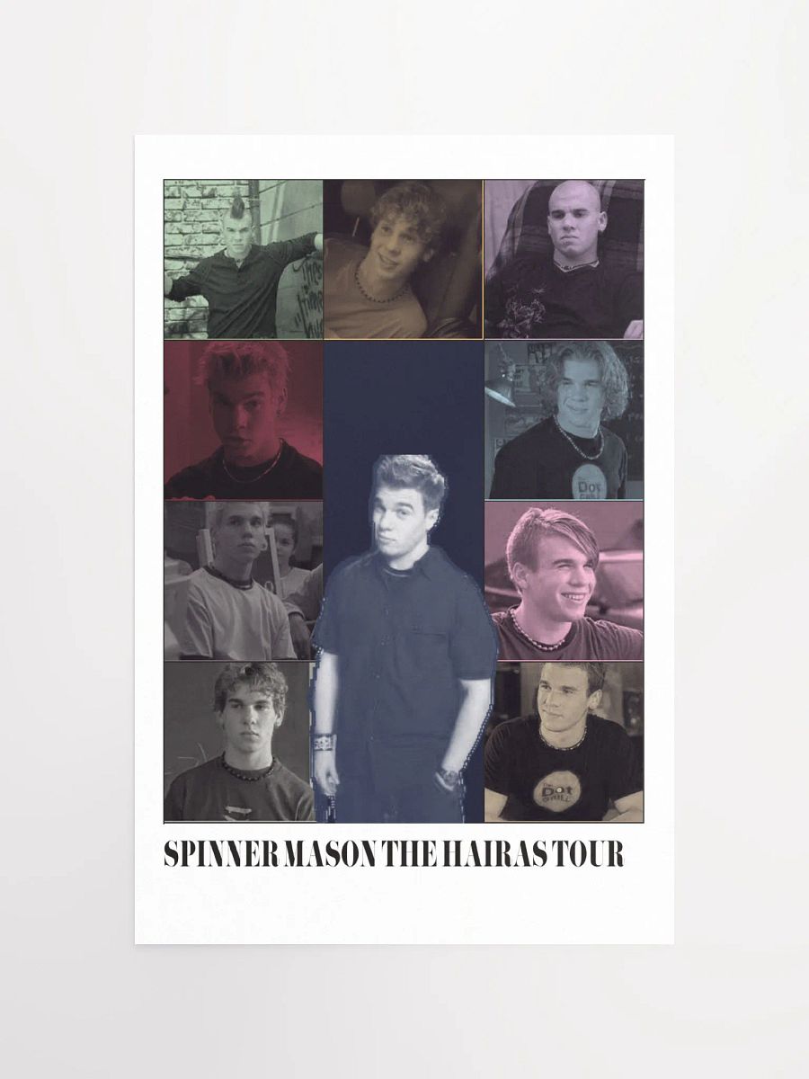 Hairas Tour Poster 12x18 product image (4)