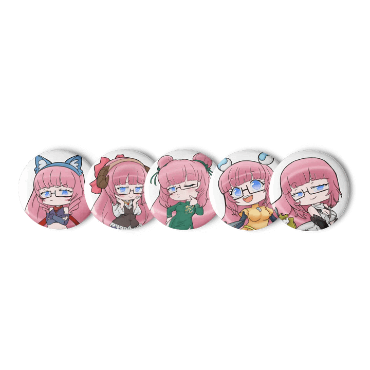 Squeaky's Brainrot Cosplay Buttons product image (1)