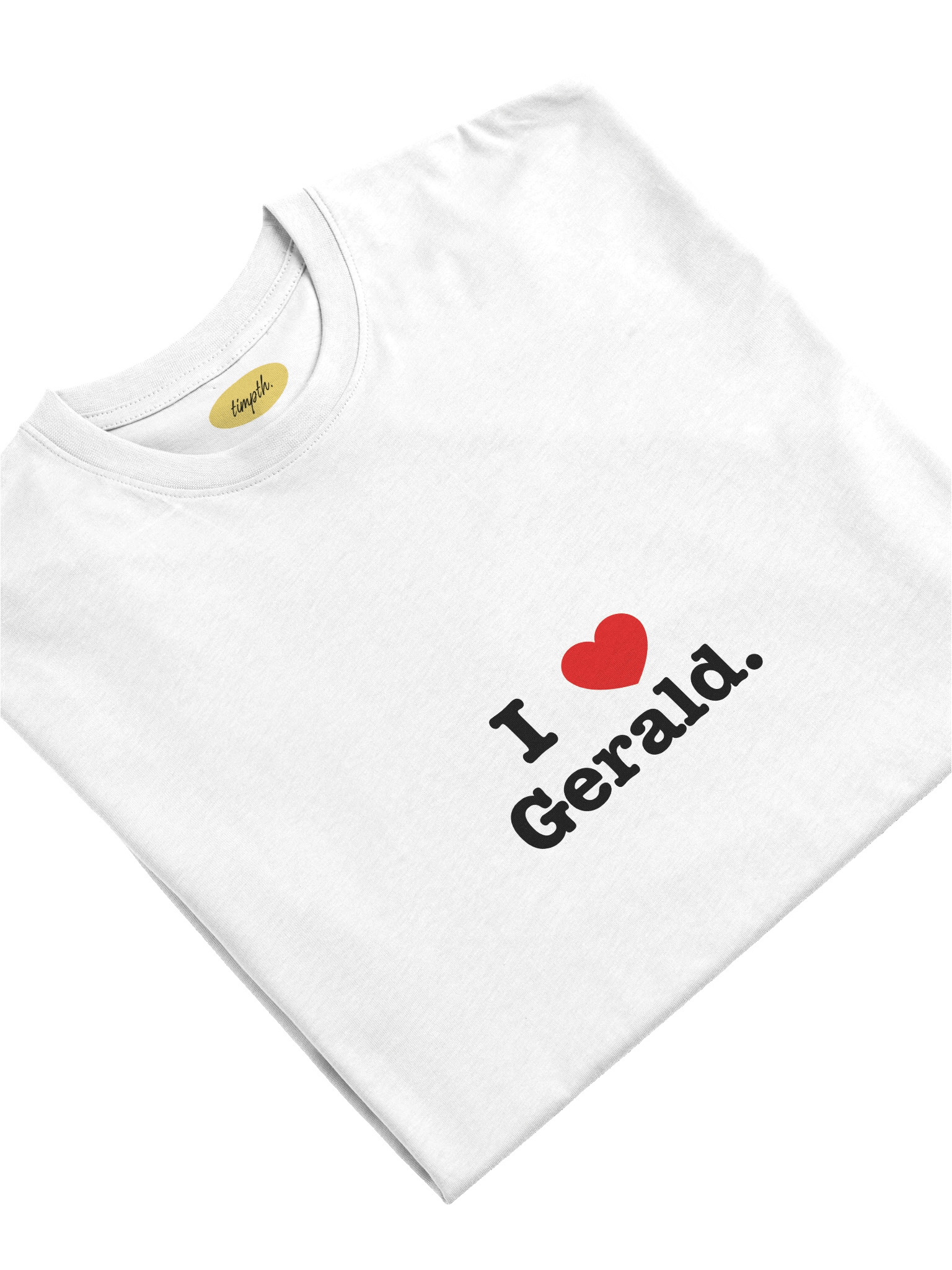I ❤ Gerald Tee WHITE product image (3)