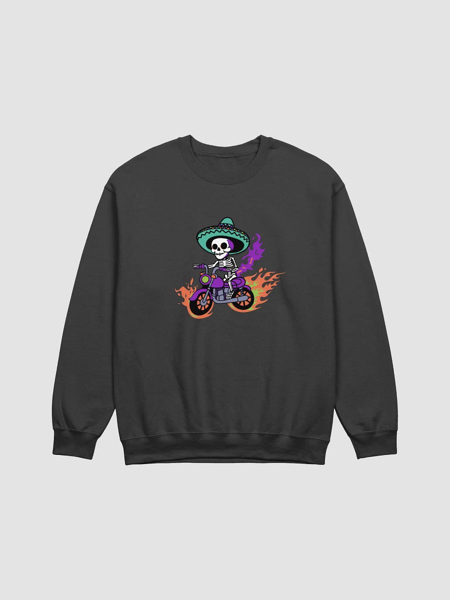 Bone to be Wild Colorful Classic Crewneck Sweatshirt product image (1)