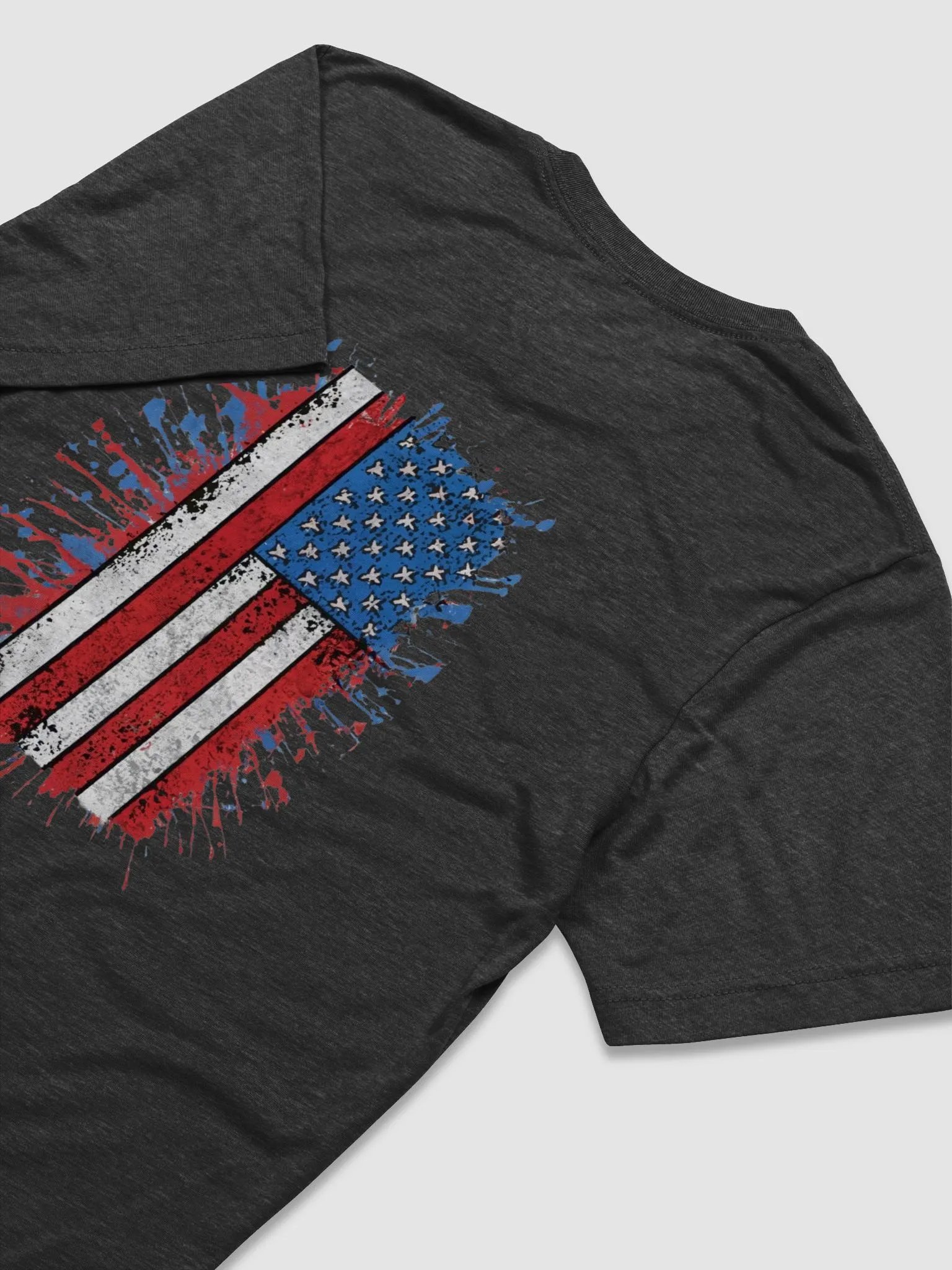 Stars & Stripes Splatter Mens Tee product image (4)