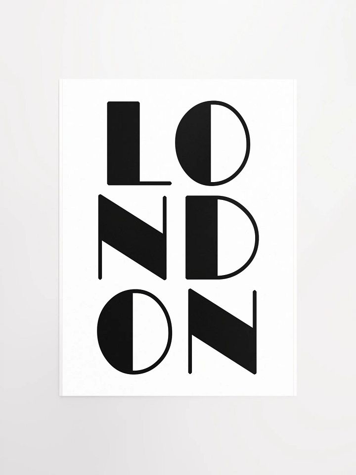 London typography design #03 product image (2)