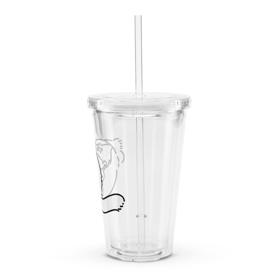 Planet Manul Americas - Transparent Cup & Straw product image (4)