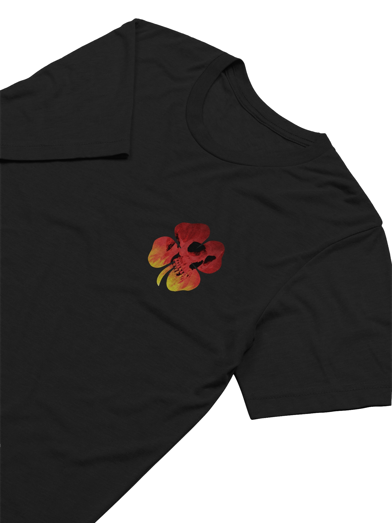 BLOODY FIRE SKULL - Tri Blend Short Sleeve product image (4)