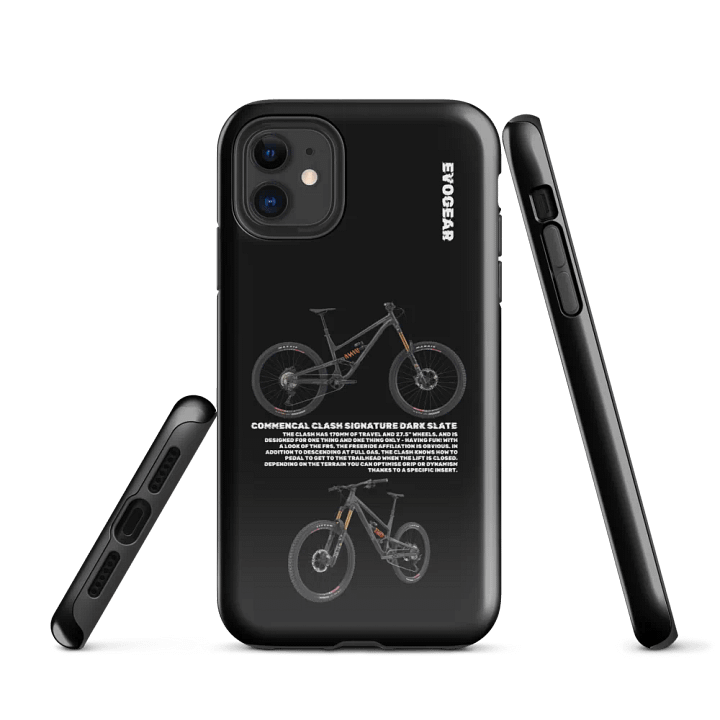 Black Clash Signature Dark Slate iPhone Case product image (1)