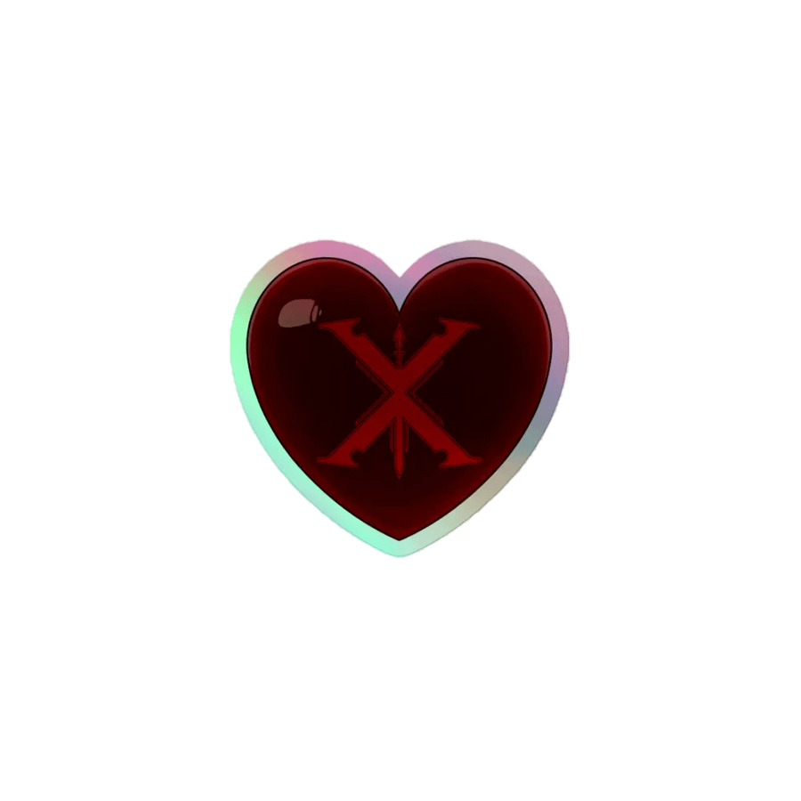 Holographic Xaphora Heart Logo product image (1)